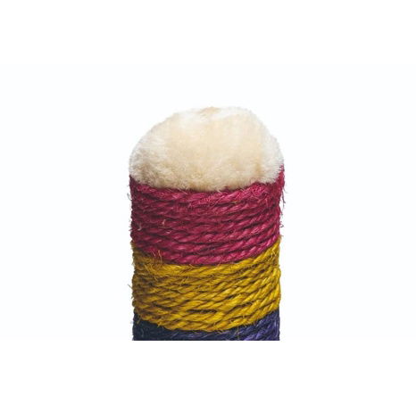 Beeztees Škrabadlo Anja duhové 30x30x45cm