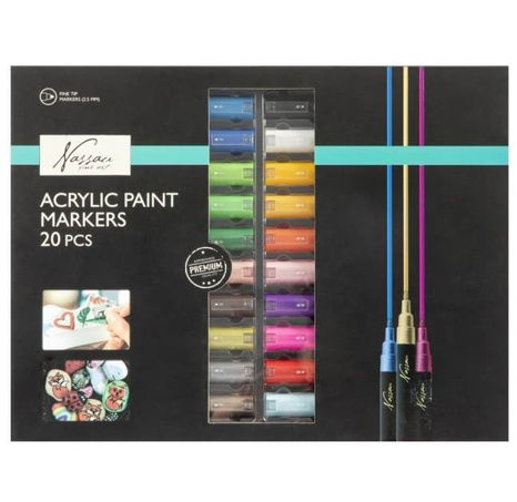 Satz Acrylmarker 20 Stück