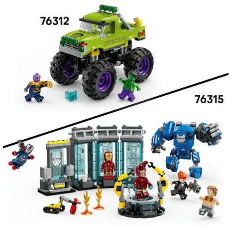 LEGO Marvel 76312 Hulkův truck vs. Thanos