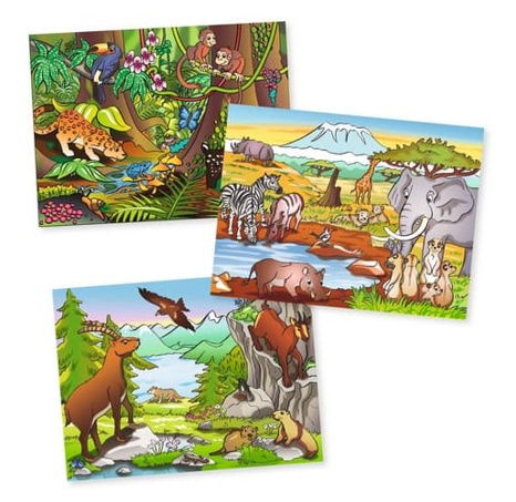 Dřevěné obrázkové kostky