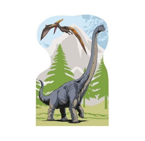 Puzzle Jurský svět 4 x 54 dílků