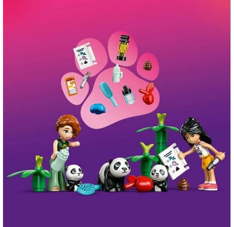 LEGO® Friends 42648 Péče o zvířátka v pandí záchranné stanici