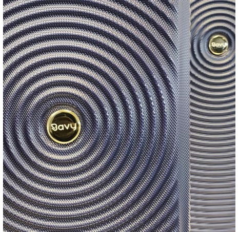 Bavy Cestovní kufr skořepinový 20" Circle Navy