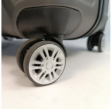Bavy Cestovní kufr skořepinový Waves Dark grey - set 3 ks