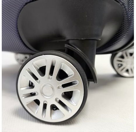 Bavy Cestovní kufr skořepinový 20" Ribs  Navy