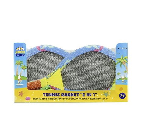 Venkovní hry – Sada na tenis a badminton 2v1