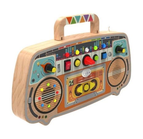 2Kids Toys Activity board Dřevěné FM rádio
