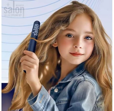 Bavytoy Vlasový salon s žehličkou