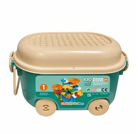 Bavytoy Kuličková dráha 100 ks ve vozíku