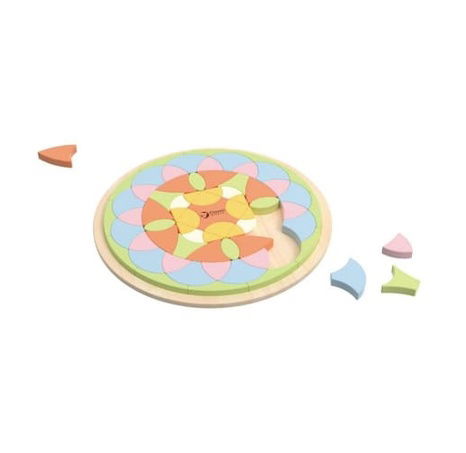 Dřevěná vkládačka Mandala