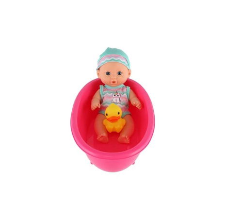 Miminko panenka s kačenkou 22cm ve vaničce