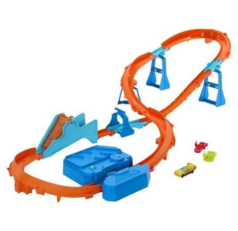 Hot Wheels Track creator Nabušená sada s boosterem