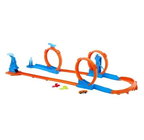 Hot Wheels Track creator dráha trojitá smyčka