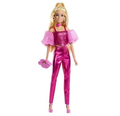 BARBIE DELUXE MODELKA - RŮŽOVÝ KORZET