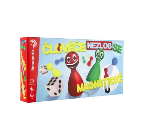 Člověče, nezlob se magnetické plast společenská hra v krabičce 32x16x4cm