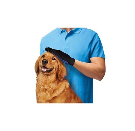 Vyčesávací masážní rukavice pro psy a kočky