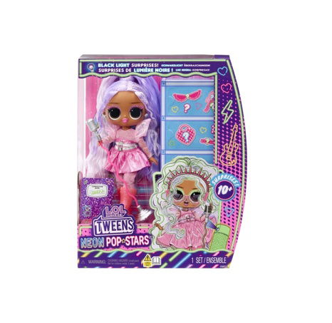 L.O.L. Surprise! Neon Pop Star Tweens panenka - Kitty K