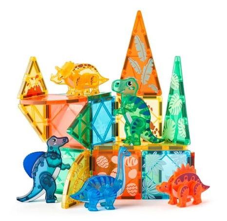 Magnetická stavebnice - Dinosauři, 23 dílů