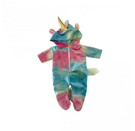 Plejo Overal jednorožec  pro panenku 40 - 43 cm