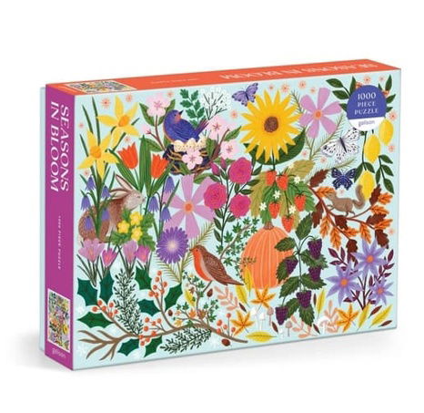 Galison Puzzle Roční období v květech 1000 dílků
