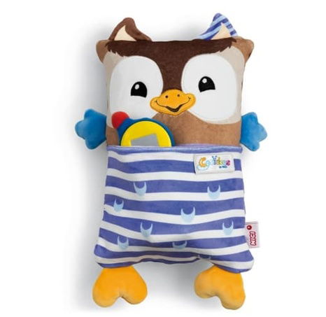 NICI Cosidoos plyš Sova oboustranný motiv 30x20cm