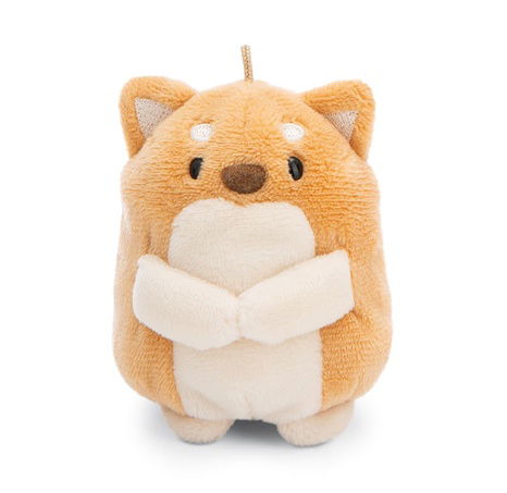 NICI plyš MyMochi Pejsek Hiro 8cm v kostýmu ledního medvěda a bubble tea,set dár. bal. 8,5x6,5x10cm