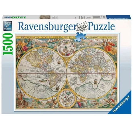 Historická mapa 1500 dílků