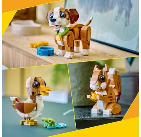 LEGO® Creator 31382 Roztomilá zvířata: Roztomilé štěňátko