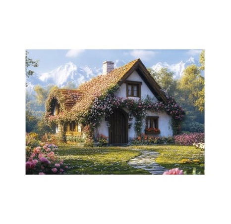 Puzzle Chata v údolí 100 XL dílků