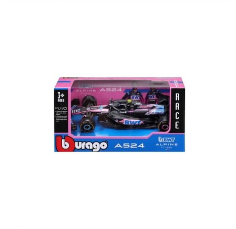 Bburago - RACE Formule F1, Team Alpine A524 (2024), #10 Pierre Gasly, 1:43