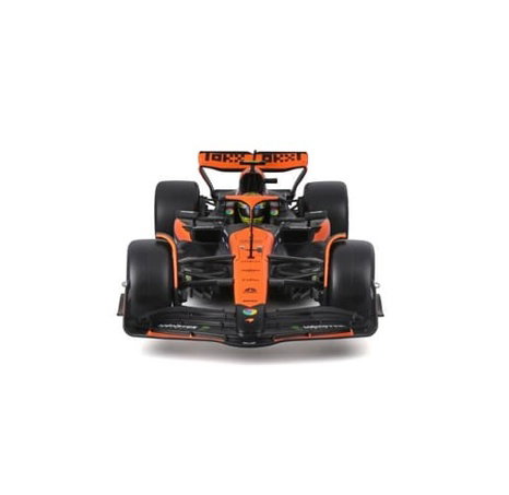 Bburago - RACE Formule F1 v dekorativním boxu, McLaren Team MCL38 (2024), 4# Lando Norris, 1:24