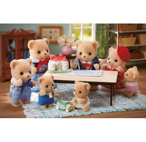 Sylvanian Family Rodina sušenkových medvídků