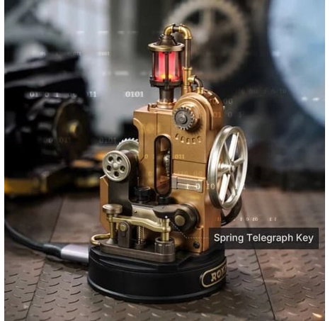 RoboTime 3D mechanická skládačka Morseův telegraf
