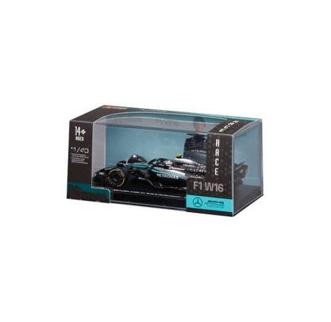 Bburago - RACE F1 v dekorativním boxu, Mercedes-AMG Petronas W16 (2025), #12 Kimi Antonelli, 1:43