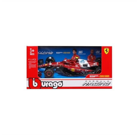 Bburago - RACE Formula F1, Ferrari SF-25 (2025), #44 Lewis Hamilton, 1:43