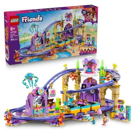 Lego Friends 42703 Jízda na horské dráze s mořskými pannami