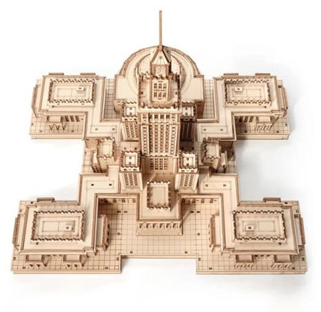 Little Story 3D dřevěná skládačka Palác kultury a vědy
