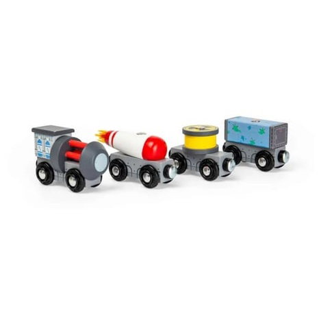 Bigjigs Rail Dřevěný vláček Vesmír