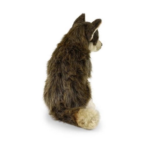 Rappa Plyšový vlk sedící 28 cm ECO-FRIENDLY