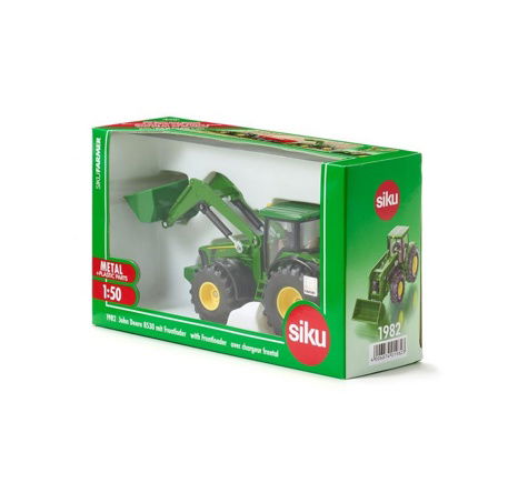 SIKU Farmer 1982 - John Deere mit Frontlader 1:50