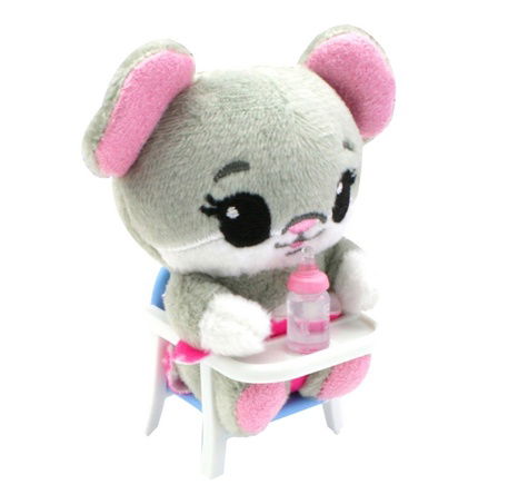 TM Toys TINY TUKKINS - domeček Deluxe (3 plyšáci s doplňky)