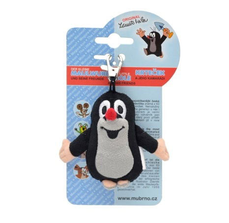 Krtek s karabinou plyš 8cm