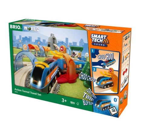 SMART TECH SOUND Deluxe vláčkodráha s tunely