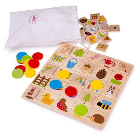 Bigjigs Toys Zahradní bingo