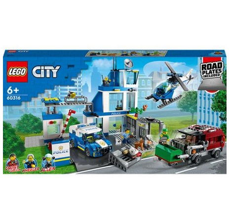 Lego City 60316 Policejní stanice