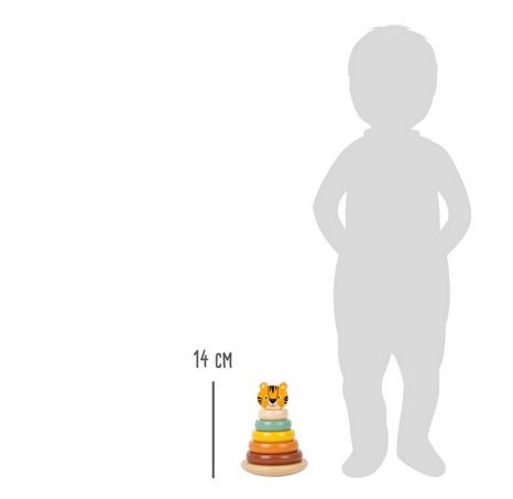 Small Foot Nasazovací věž Tiger Safari