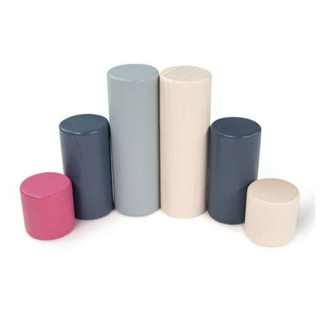 Bigjigs Toys Kyblík s kostkami 50 ks