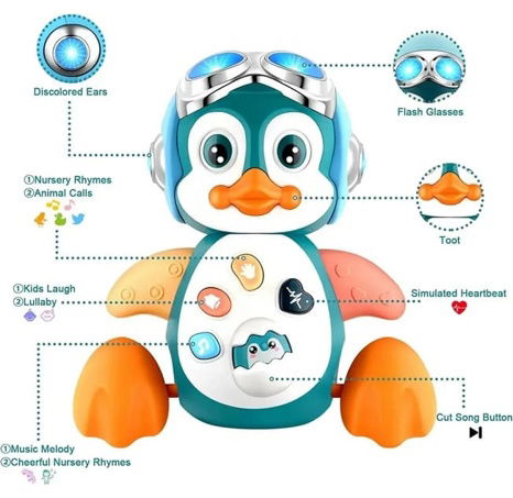 Bavytoy Chodící tučňák interaktivní