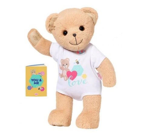 Teddybär BABY Born, weiße Kleidung