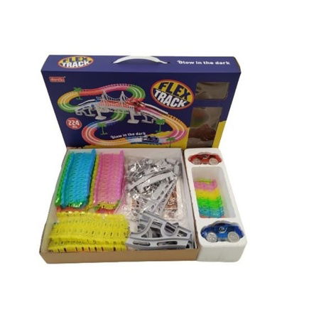 Bavytoy Variabilní dráha svítící 224ks